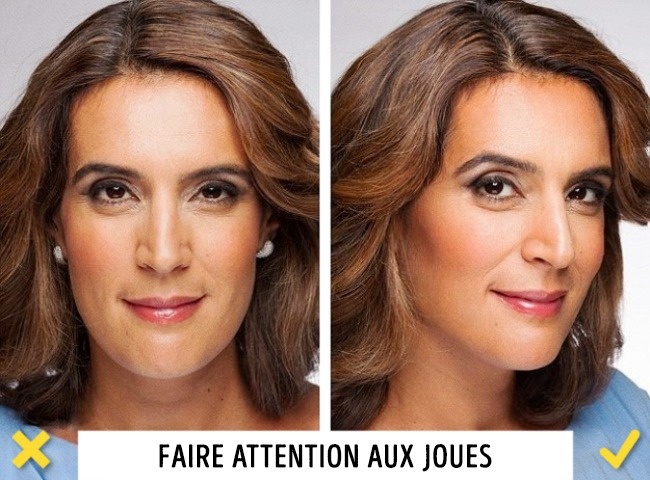 Devenir photogénique - Les joues : Pour que ton visage prenne les bonnes proportions, il suffit de faire deux choses, selon John Goodwin : «Regarder l’appareil photo avec ton meilleur profil et avec un angle de 30 degrés, tout en appuyant le bout de ta langue contre ton palais. Et là tu y arriveras.»