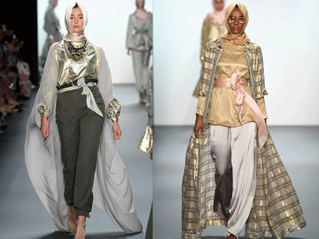 Hijab Fashion 2017 - look 17 et 18 - Anniesa Hasibuan styliste que certains connaissent pour sa collection Hijab haut de gamme.