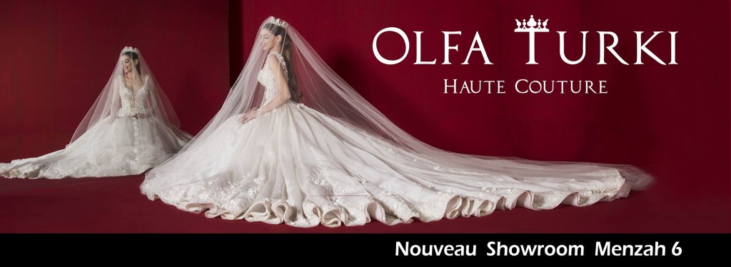 robe de mariage en tunisie - Olfa Turki
