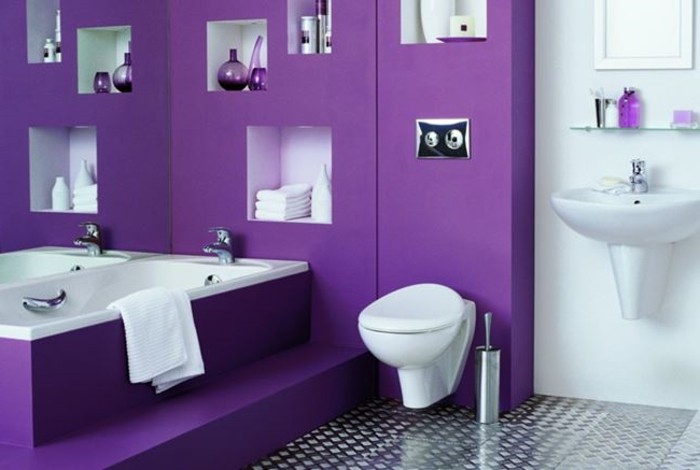 formidable-idée-salle-de-bain-mauve-modele-salle-de-bain-luxe-somptueuse