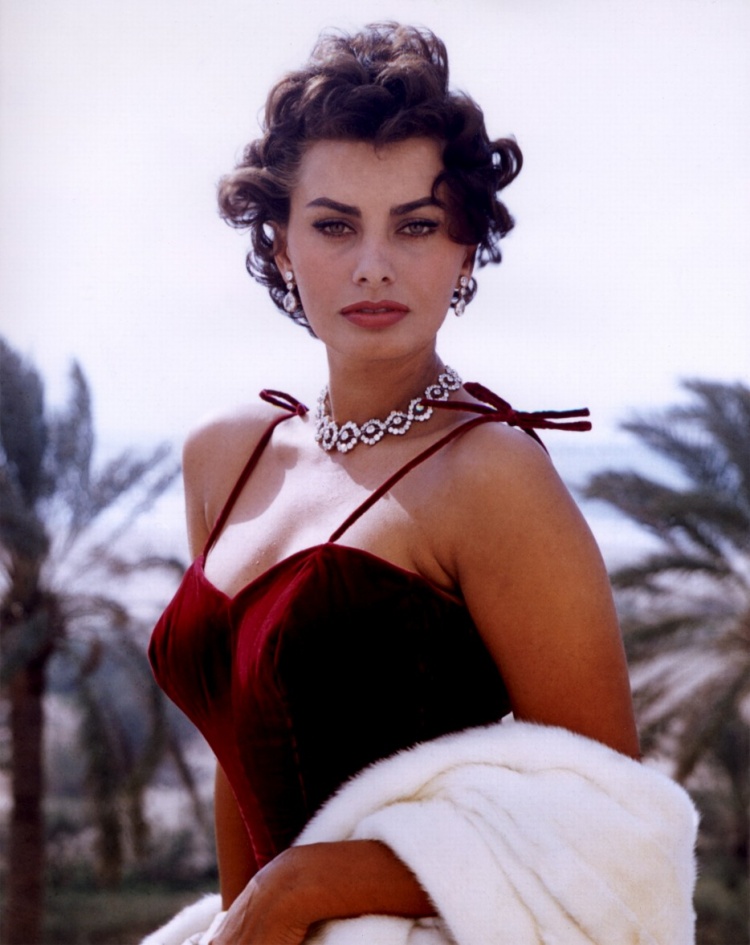 Vintage Style - Sophia Loren, la seule actrice qui ait gagné à la fois un Oscar, un Grammy et un Golden globe.