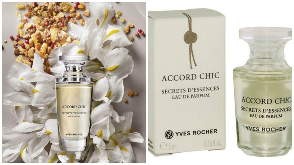 Parfums tendances de la saison 2017 - Accord Chic Secrets d’Essences d’Yves Rocher