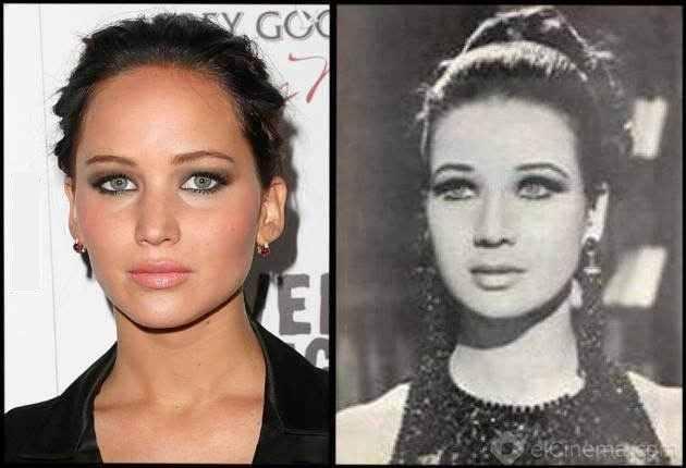 La ressemblance entre la star américaine de Hunger Games et la mythique actrice égyptienne a déjà fait le buzz sur la toile.