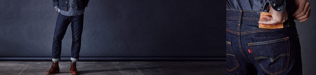  Le jean Levi's® 501® Original: La légendaire coupe droite avec la braguette à boutons emblématique de la marque. Depuis 1873.