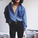 Fa Ons Styl Es De Porter La Chemise En Jean Tendance