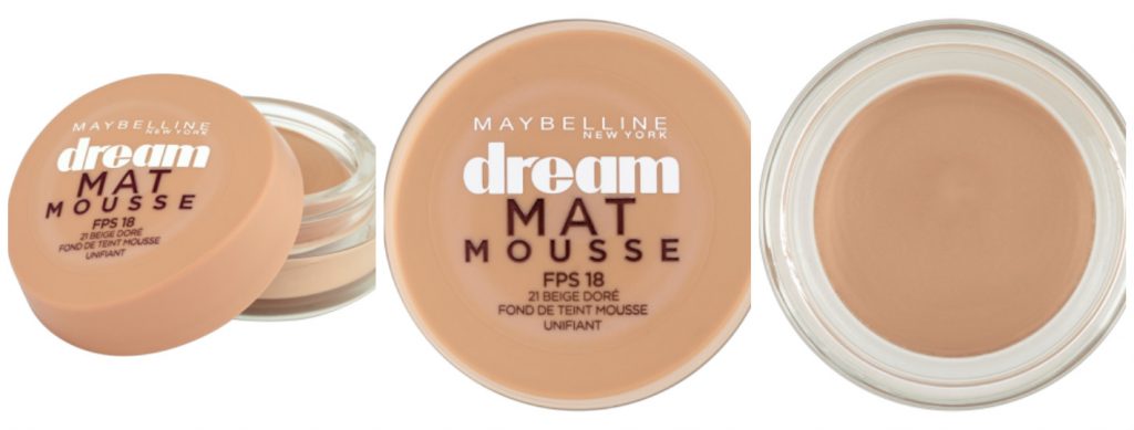 Meilleurs produits Maybelline 2017 - FOND DE TEINT MOUSSE DREAM MAT MOUSSE