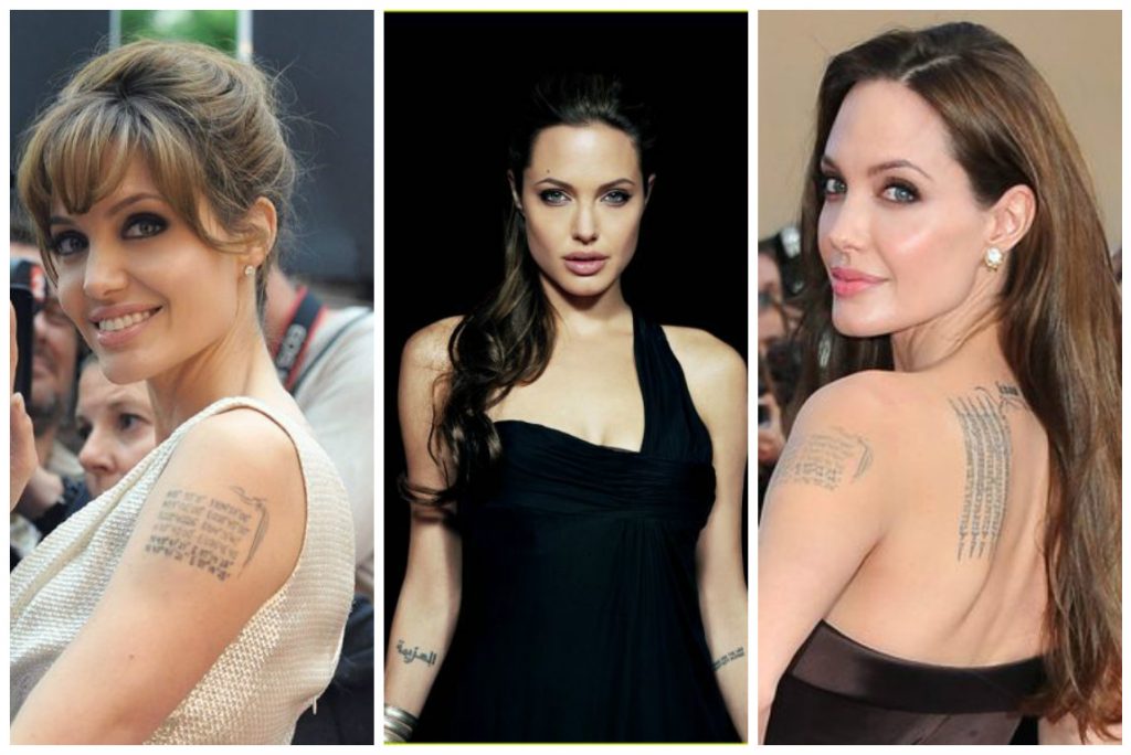 Avec près d'une douzaine de tatouages sur le corps, Angelina Jolie pourrait bien être à l'origine de la tendance !