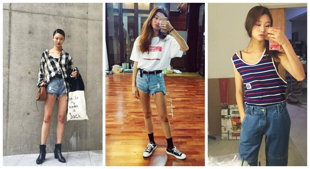 3 styles off duty de Yoon Young Bae