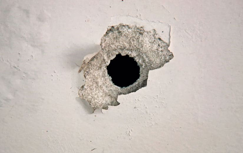 Comment reboucher un trou dans un mur en placo ?