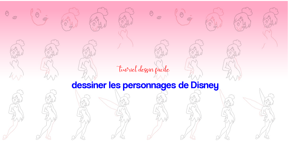 Dessin facile à faire apprenez à dessiner vos personnages de Disney préférés