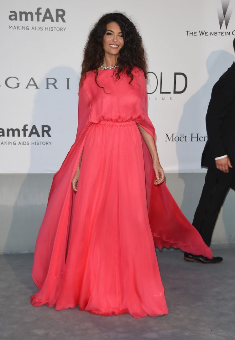 Afef Jnifen porte Valentino au 21ème gala du cinéma contre le SIDA de l'amfAR