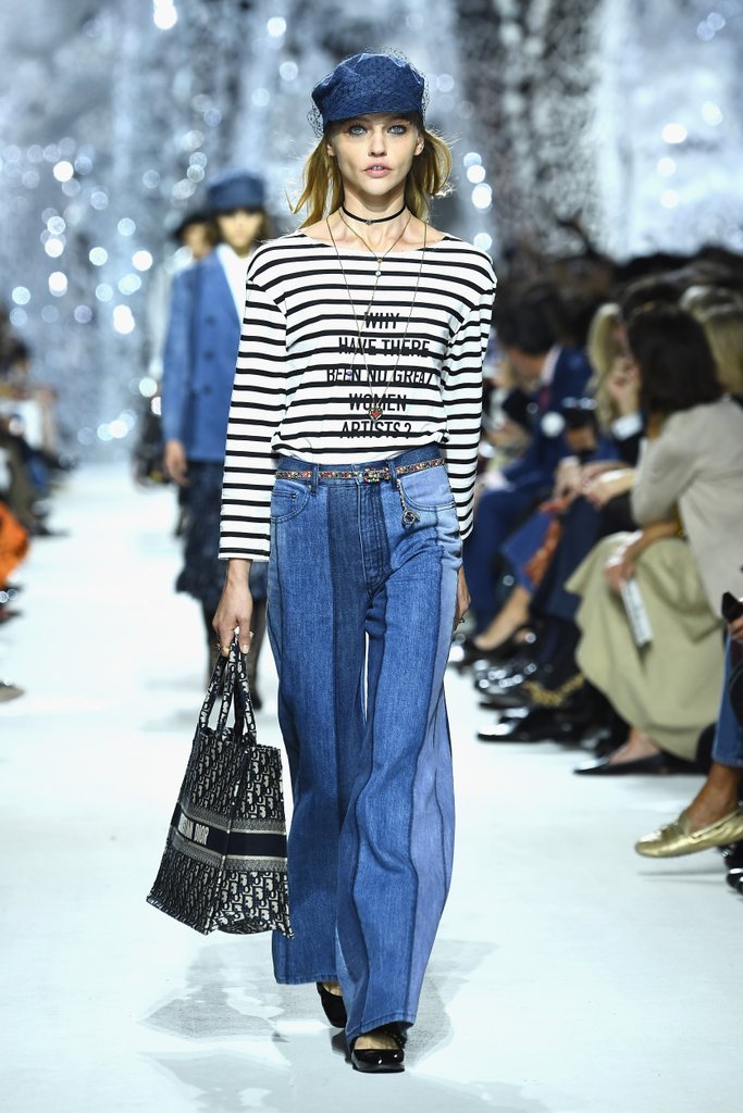 Dior - Denim tendance mode printemps-été 2018