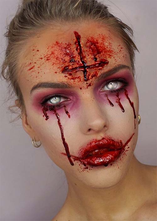 Idées de maquillage halloween pour femmes