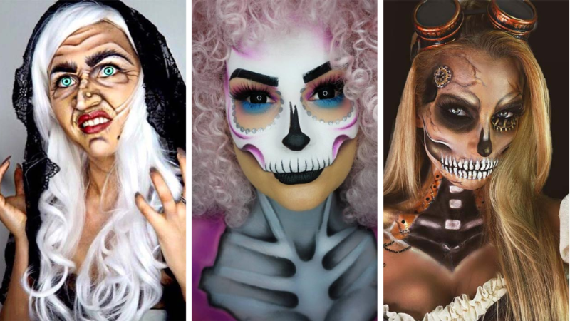 Tuto et idées de maquillage halloween pour femmes en images