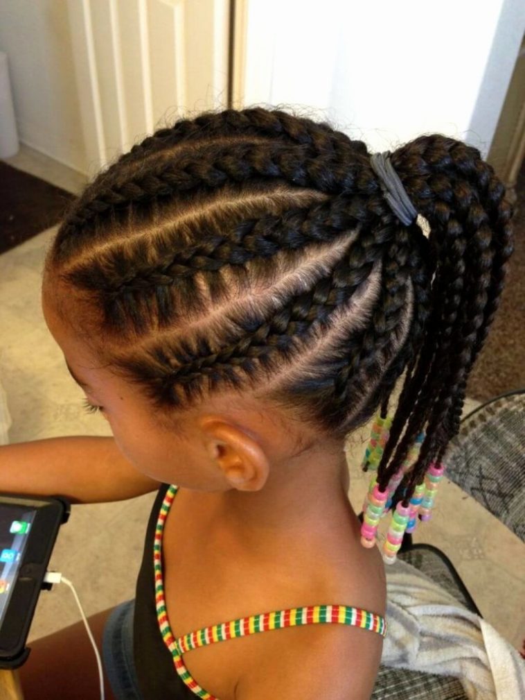 Tresses Africaine Petite Fille