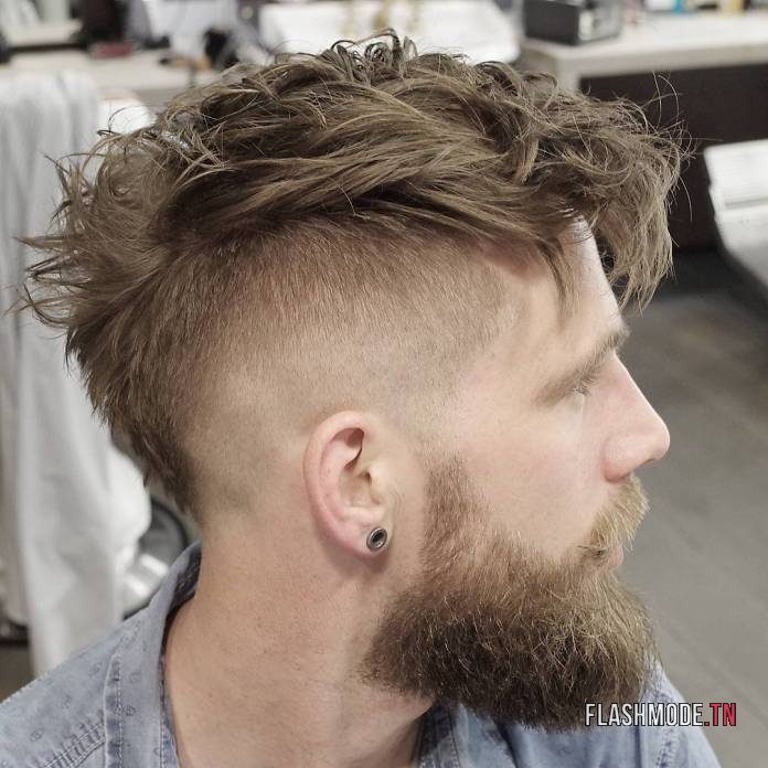 Long MoHawk + Dégradé haut 