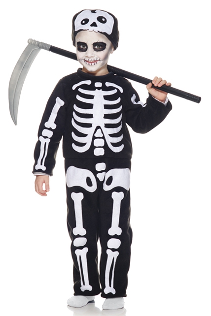 Costume petite squelette