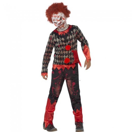Déguisement Enfant Luxe Clown Zombie