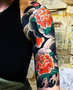 tatouages fleur de lotus