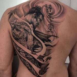 tatouages de samouraïs