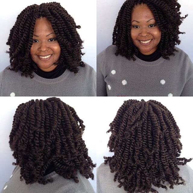 Chunky Twisted Long Kinky Bob