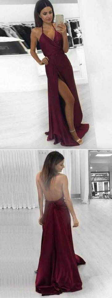 chaussure avec robe bordeaux