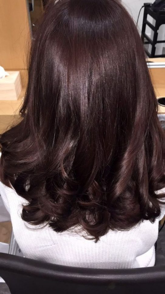 Couleur Cheveux Chocolat Acajou