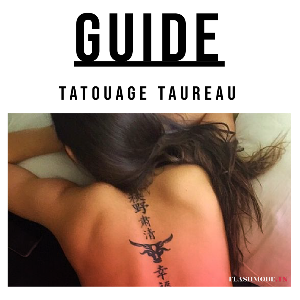 Tatouage Taureau idées inspiration design signification disgne astrologique