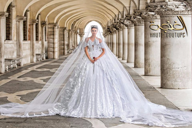  Les bonnes adresses robe de mariée :  Une belle création de Elghaja