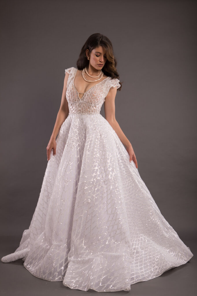  Les bonnes adresses robe de mariée :  Une robe de mariée splondide signée par Fatma Bouchiba