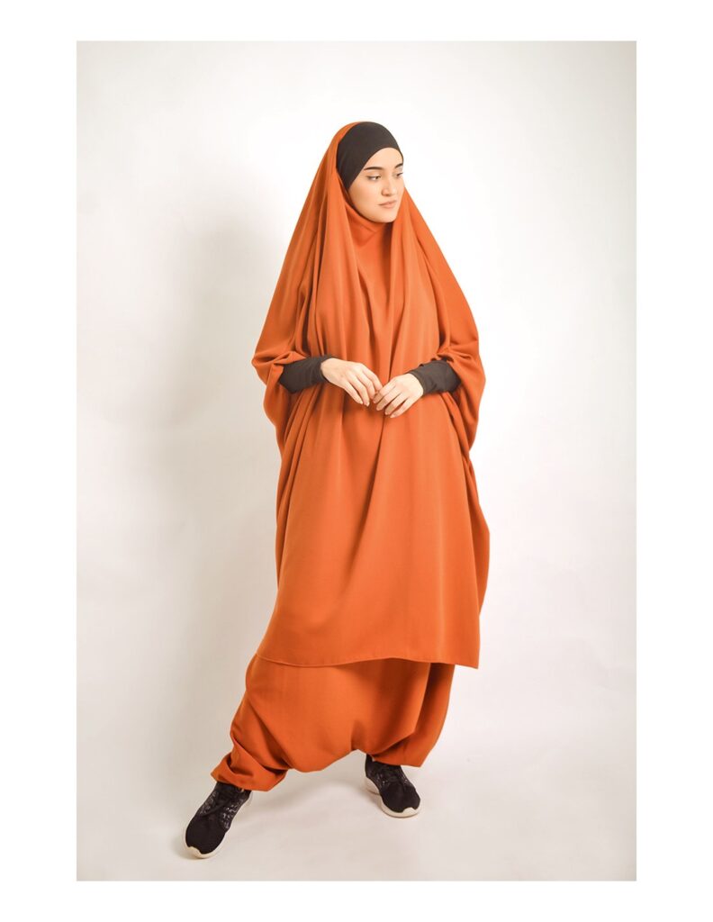 Optez pour un jilbab sarouel et soyez plus à l'aise!